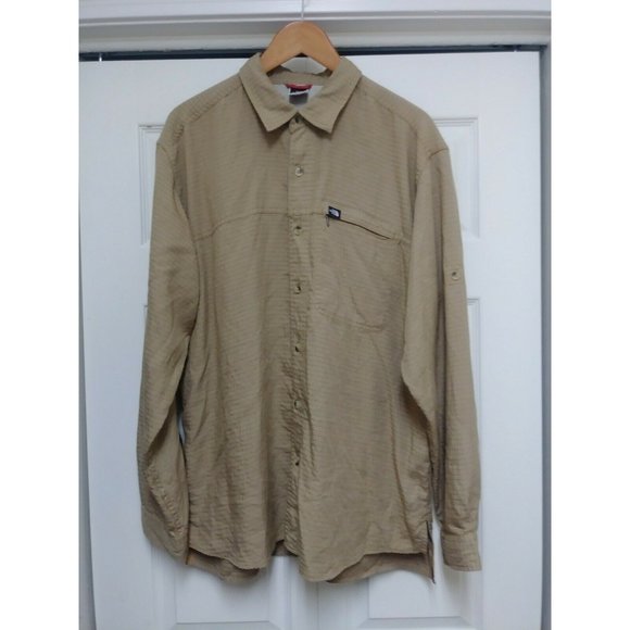 The North Face Mens Shirt XL‎ Long Tab Sleeve Butto - Picture 1 of 5